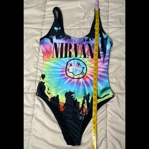Tie Dye Nirvana One Piece Swimsuit